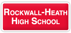 Rockwall-Heath High School Button Design for website link. 